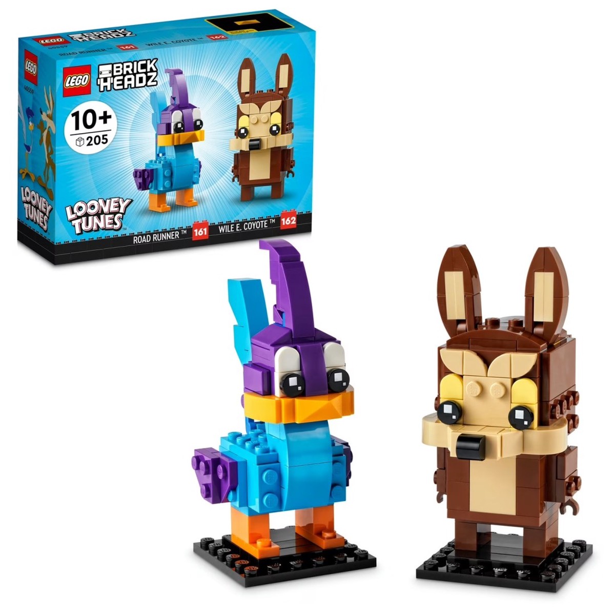BrickHeadz 40559 Looney Tunes Road Runner & Wile E. Coyote  Retired