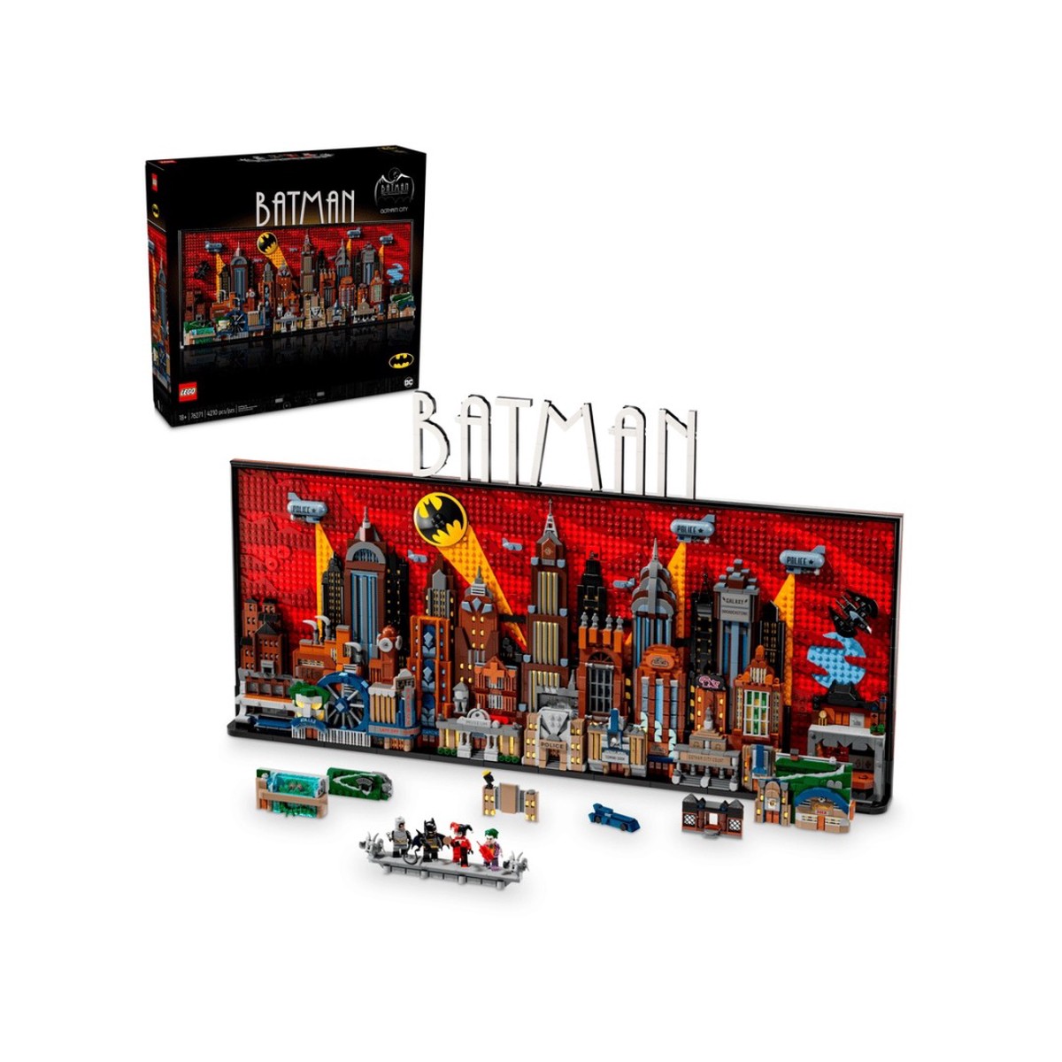  DC 76271 Batman: The Animated Series Gotham City  Retired
