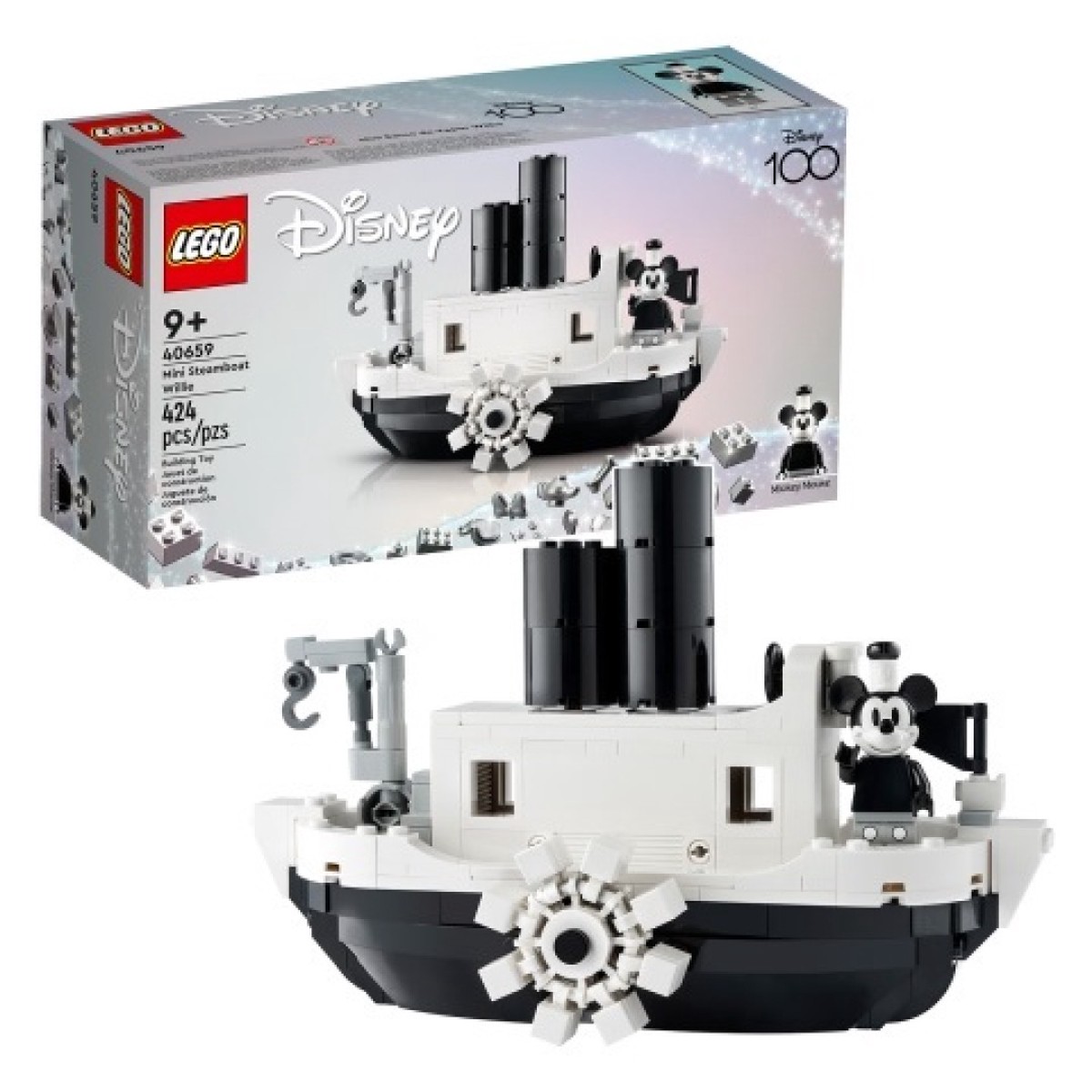  Disney 40659 Mini Steamboat Willie  Retired