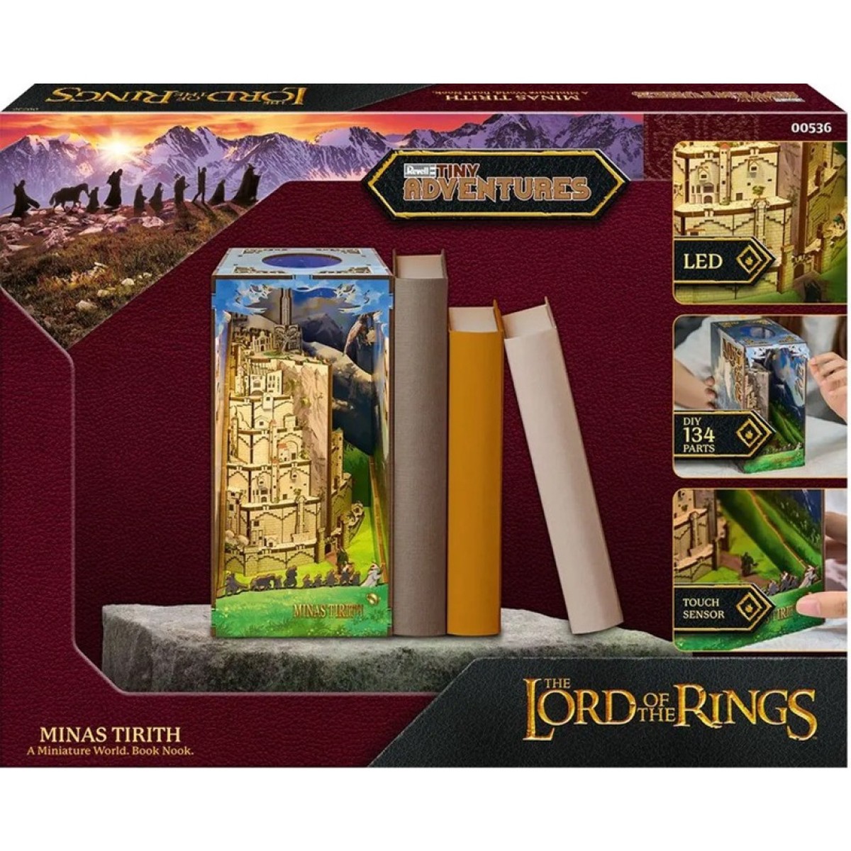 DIY The Lord Of The Rings Minas Tirith Book Nook Kit