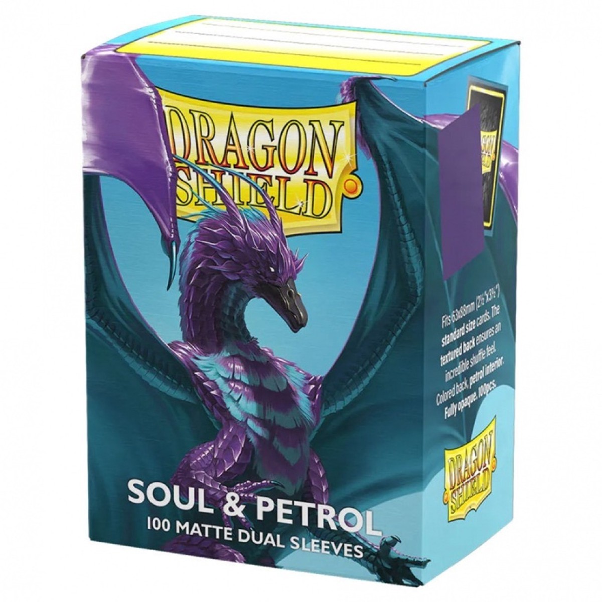 Dragon Shield Matte Soul & Petrol Dual Sleeves (100 Sleeves)
