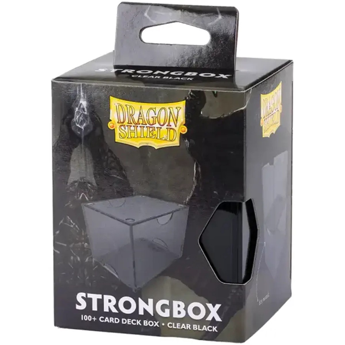 Dragon Shield Strongbox Box Clear Black