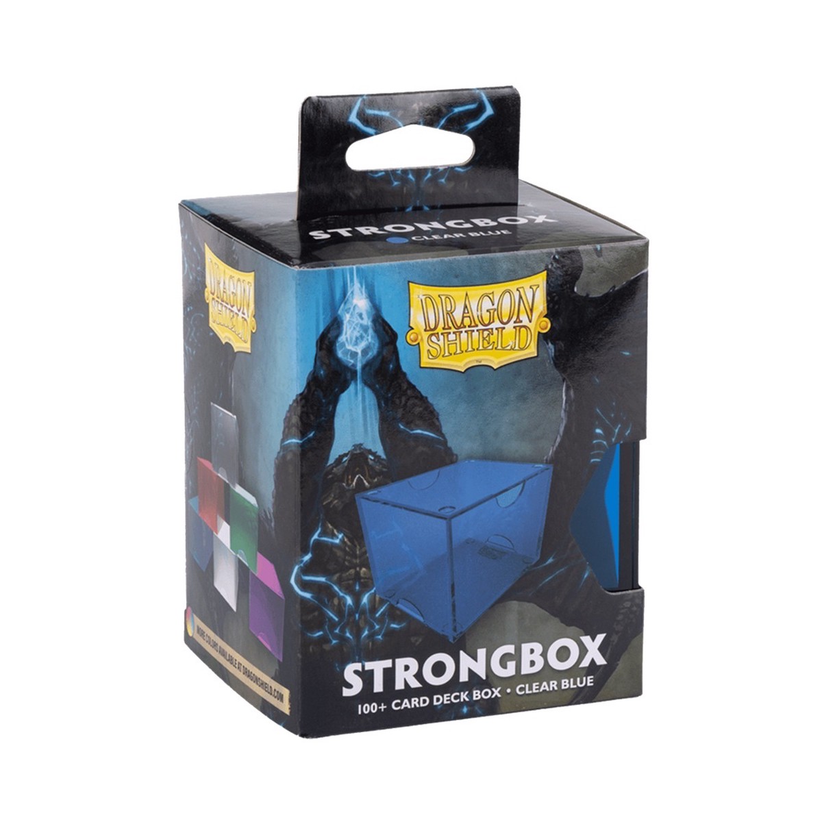 Dragon Shield Strongbox Box Clear Blue