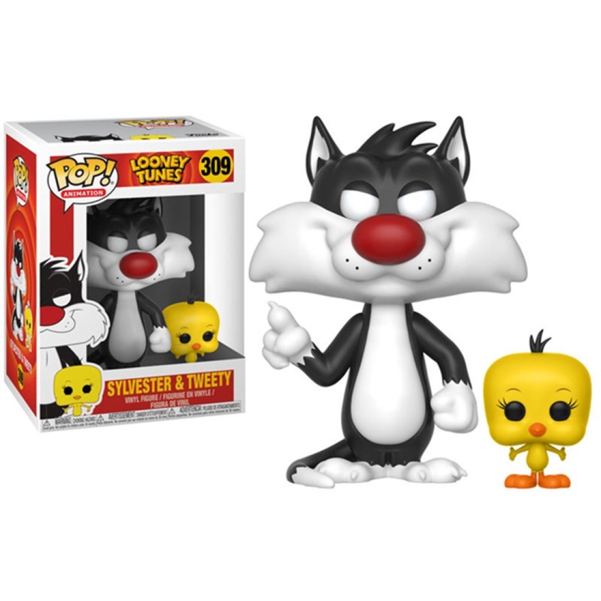Funko POP! Looney Tunes N 309  Sylvester & Tweety
