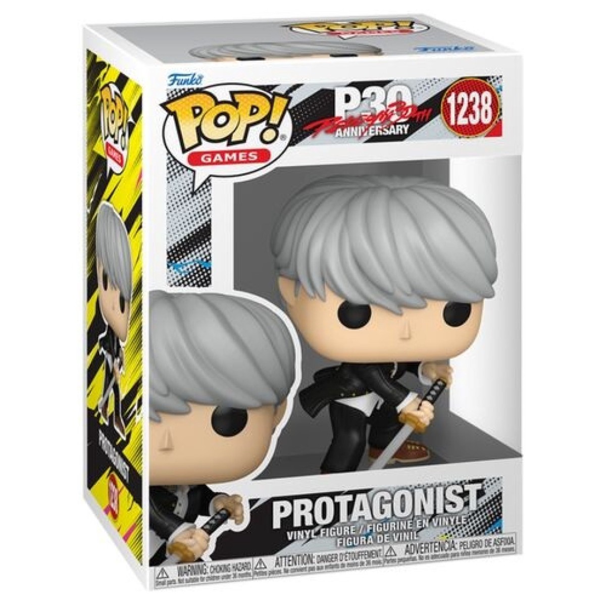 Funko POP! Persona 30th Anniversary N 1238  Protagonist
