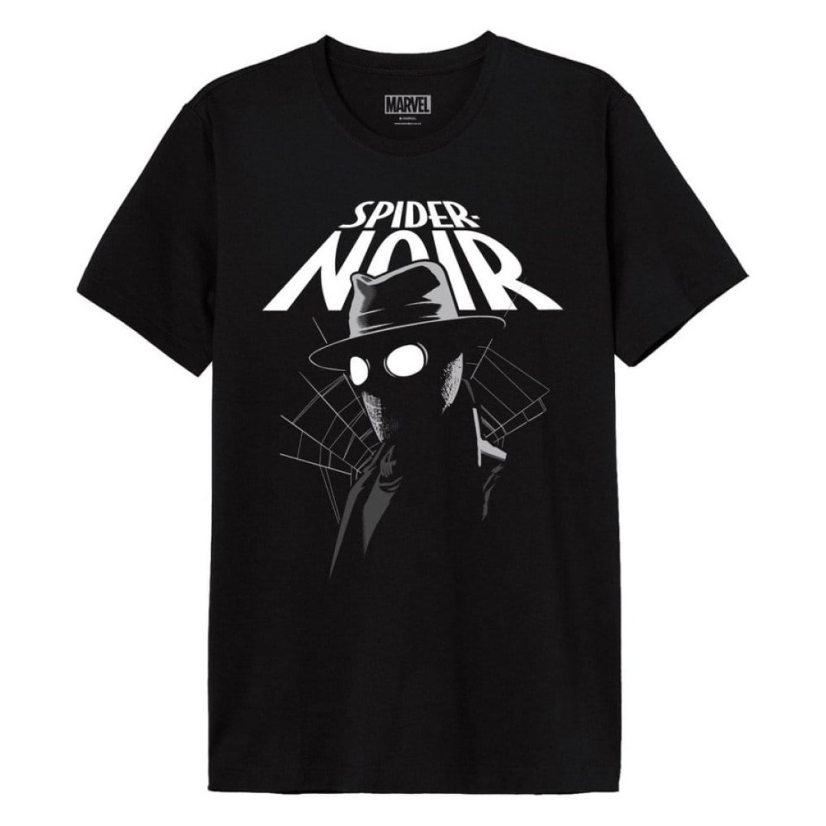 Marvel Spider-Man Spider-Noir The Spider Black T-Shirt (L)