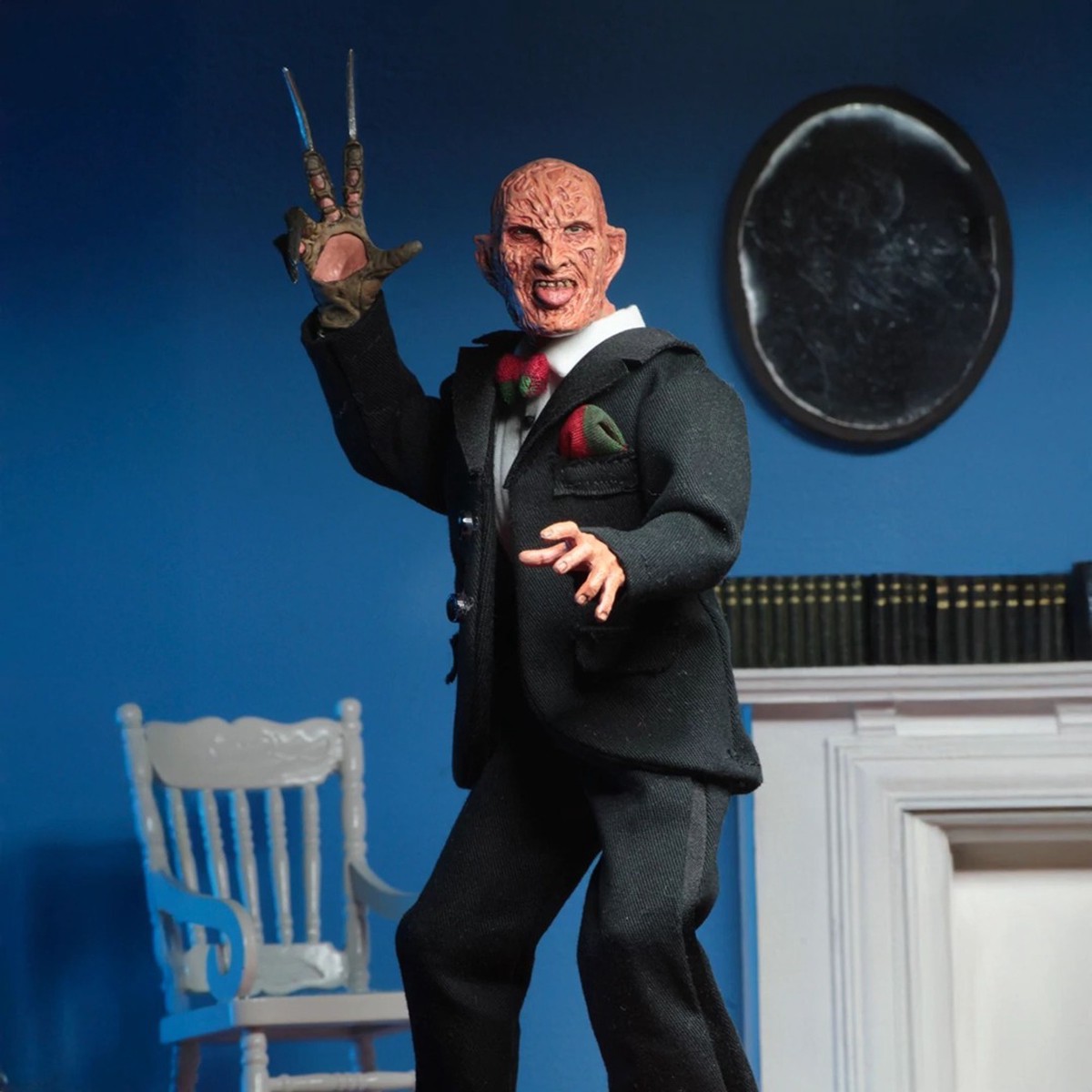 Nightmare On Elm Street Tuxedo Freddy Retro Neca Figure