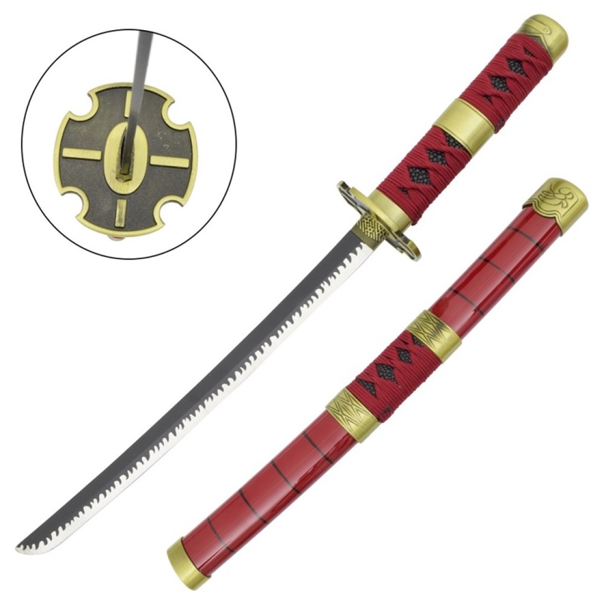 One Piece Sandai Kitetsu Mini Katana Replica