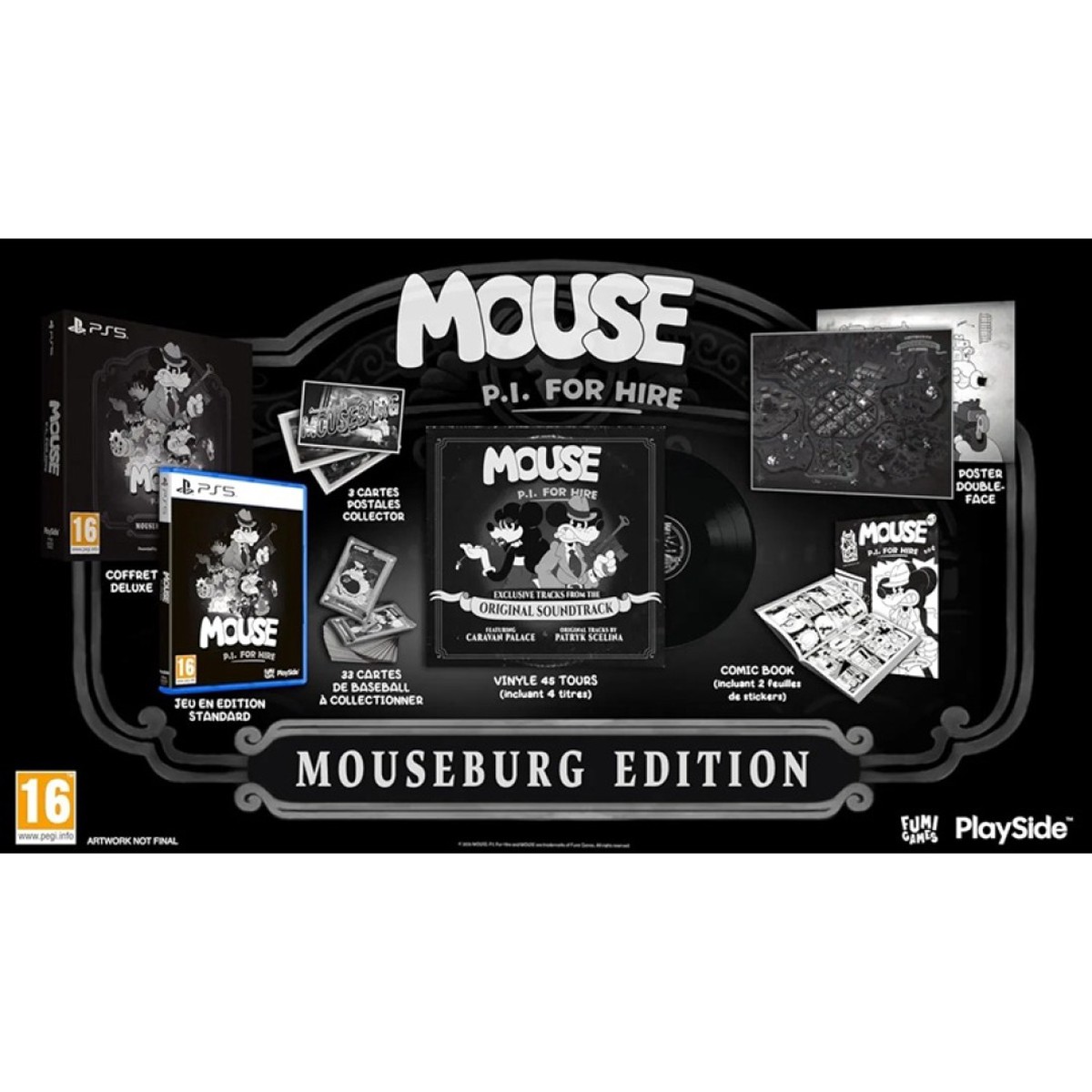 PS5 Mouse P.I. For Hire  Mouseburg Edition