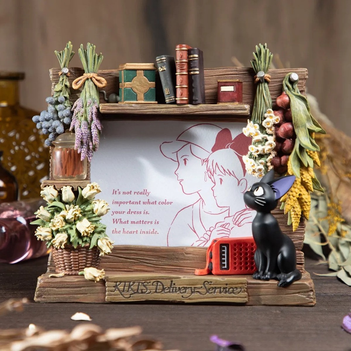 Studio Ghibli Kikis Delivery Service Photo Frame Witchs House