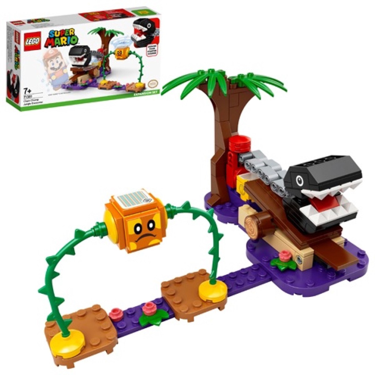  Super Mario 71381 Chain Chomp Jungle Encounter Expansion Set  Retired