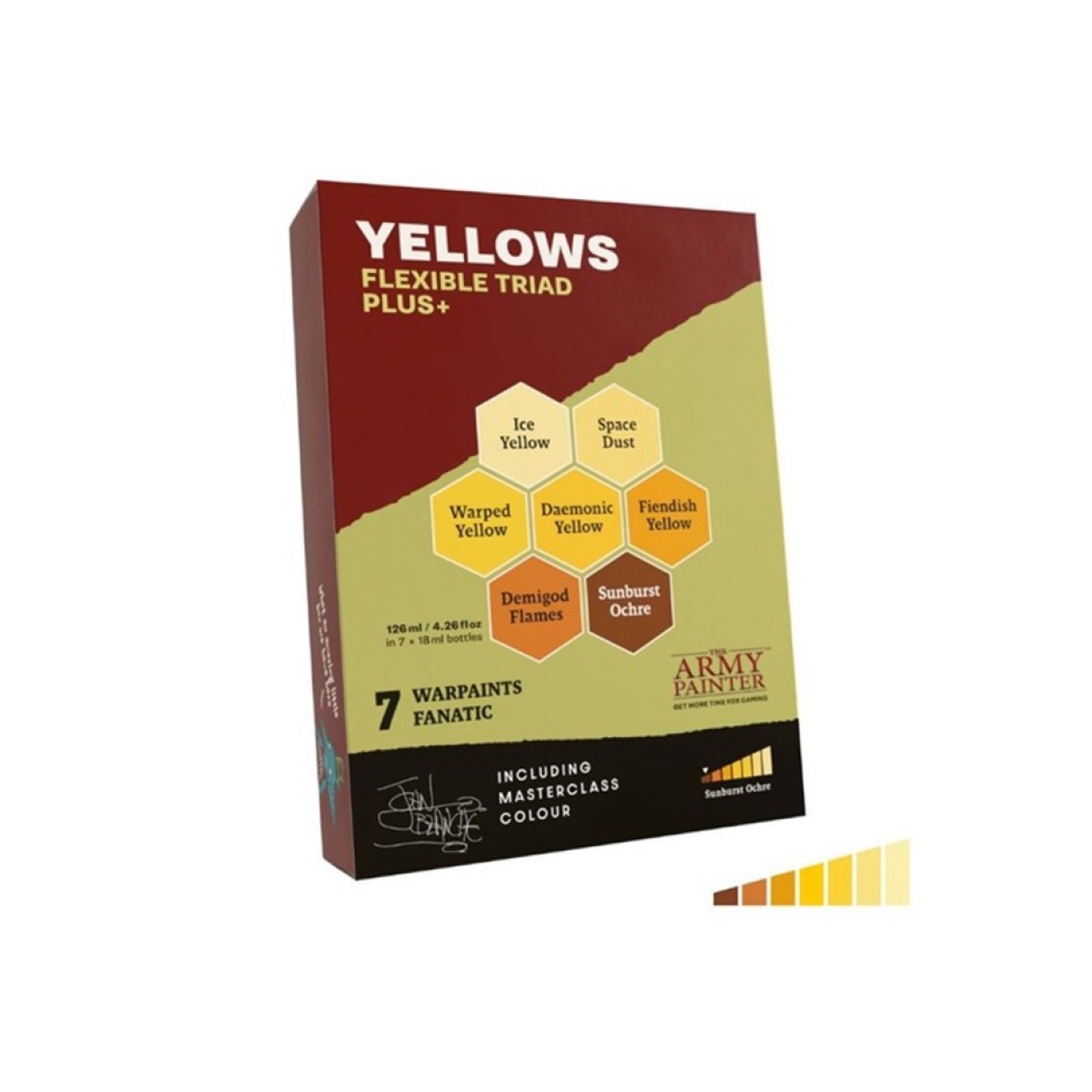 The Army Painter Warpaints Fanatic: Flexible Triad PLUS+: Yellows