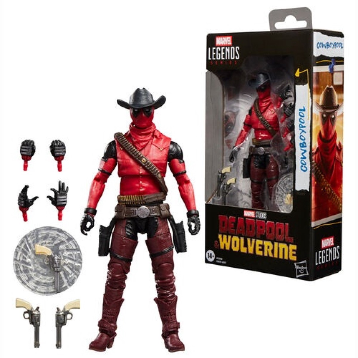 Marvel Deadpool & Wolverine Cowboypool Legend Series Hasbro Figure
