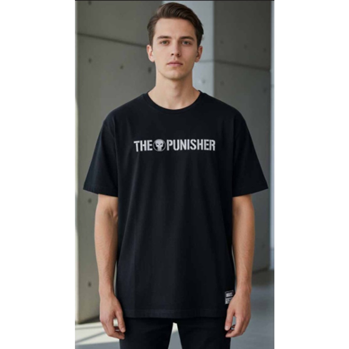 Marvel The Punisher Black T-Shirt (M)