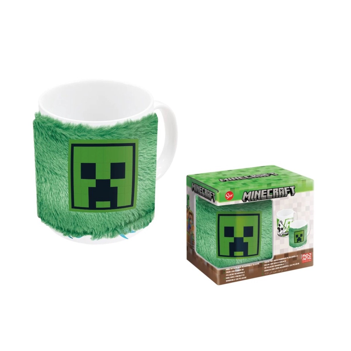 Minecraft Plush Sleeve Mug