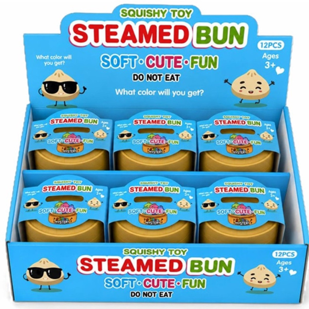 Squishy Baozi Dumpling Steamed Bun 9cm