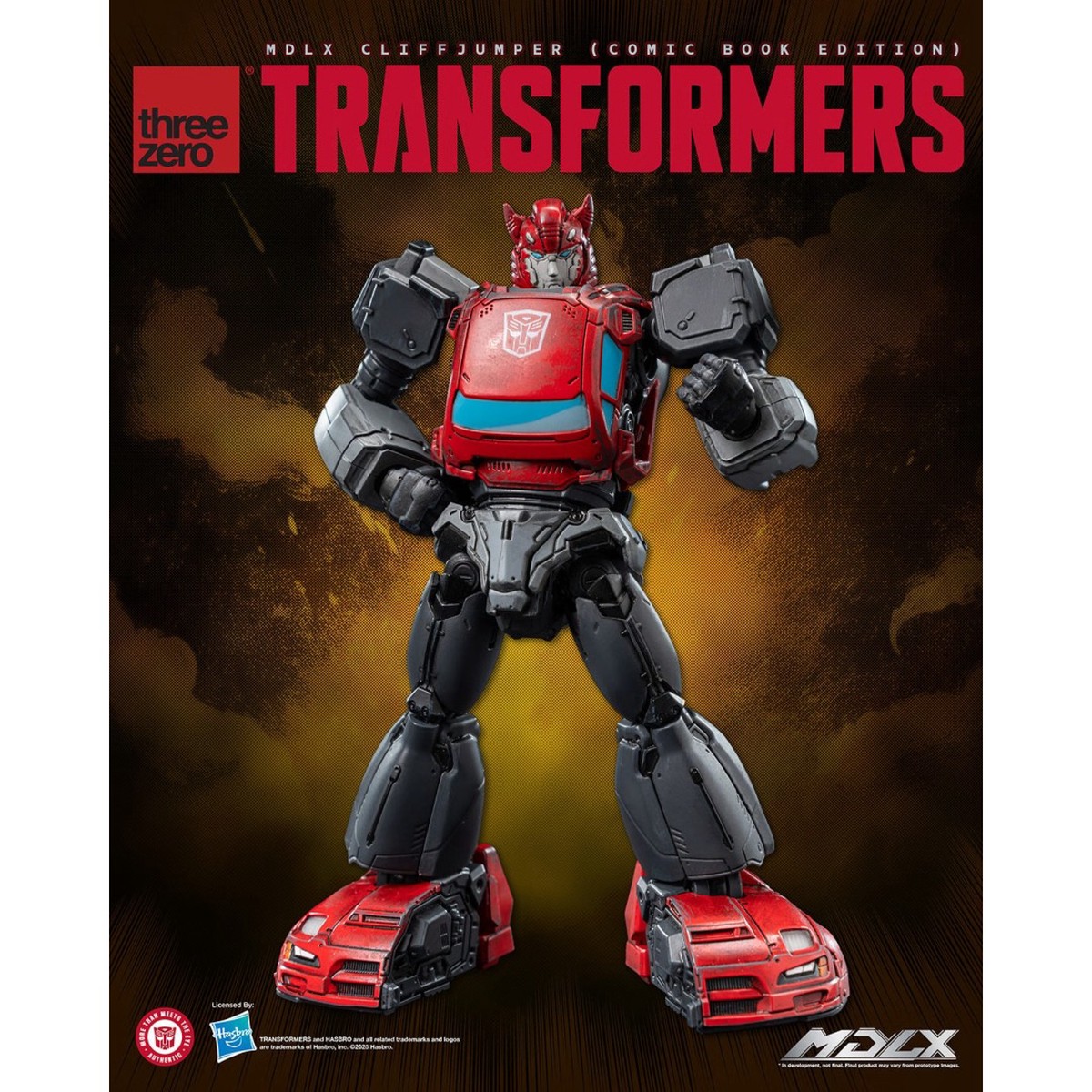 Transformers Cliffjumper MDLX (Comic Book Edition) Threezero Figure