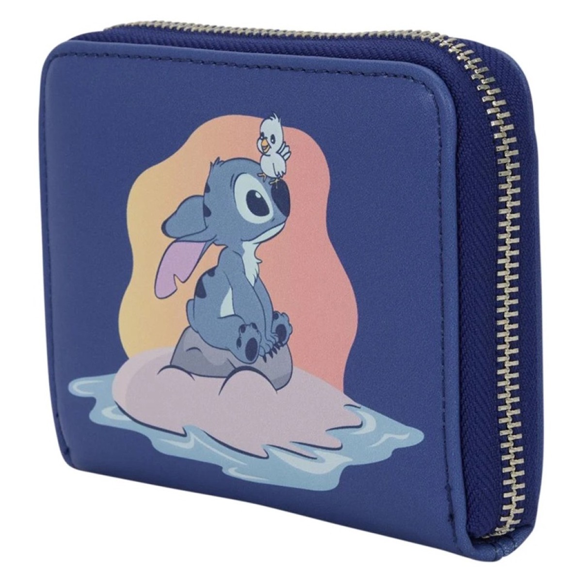 Disney Stitch Sitting On Rock Loungefly Wallet