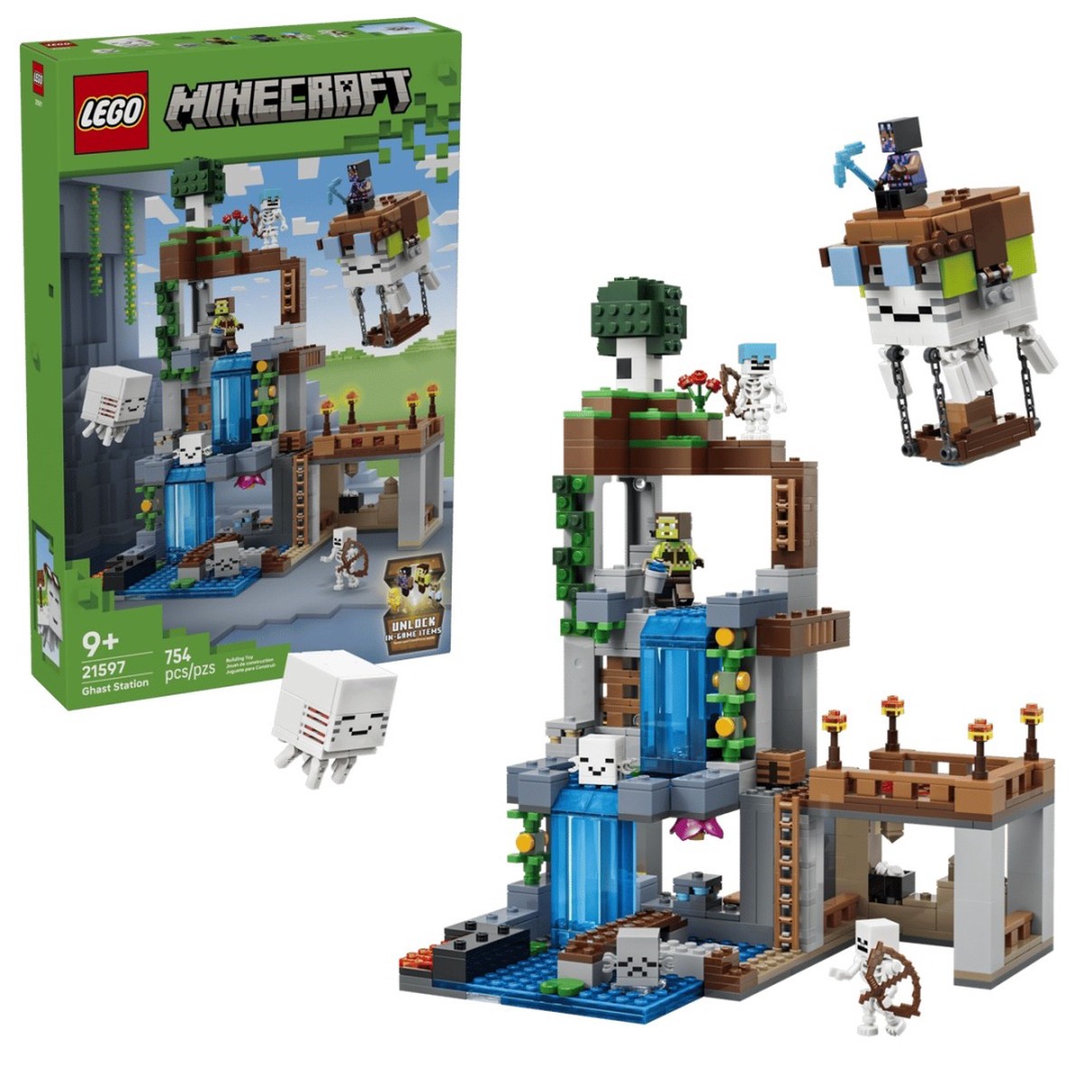 Minecraft 21597 Ghast Station