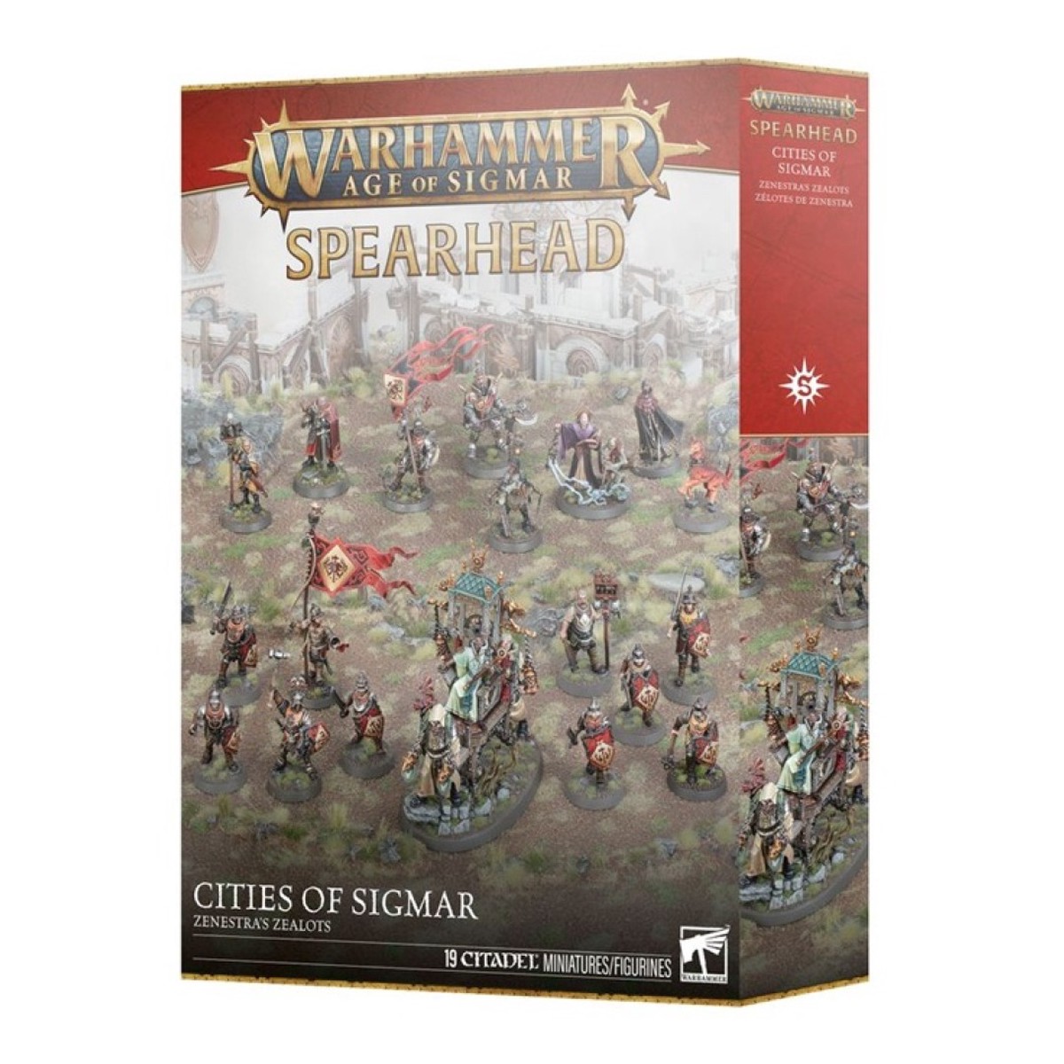 Warhammer Age Of Sigmar Cities Of Sigmar Zenestras Zealots Spearhead (70-863)