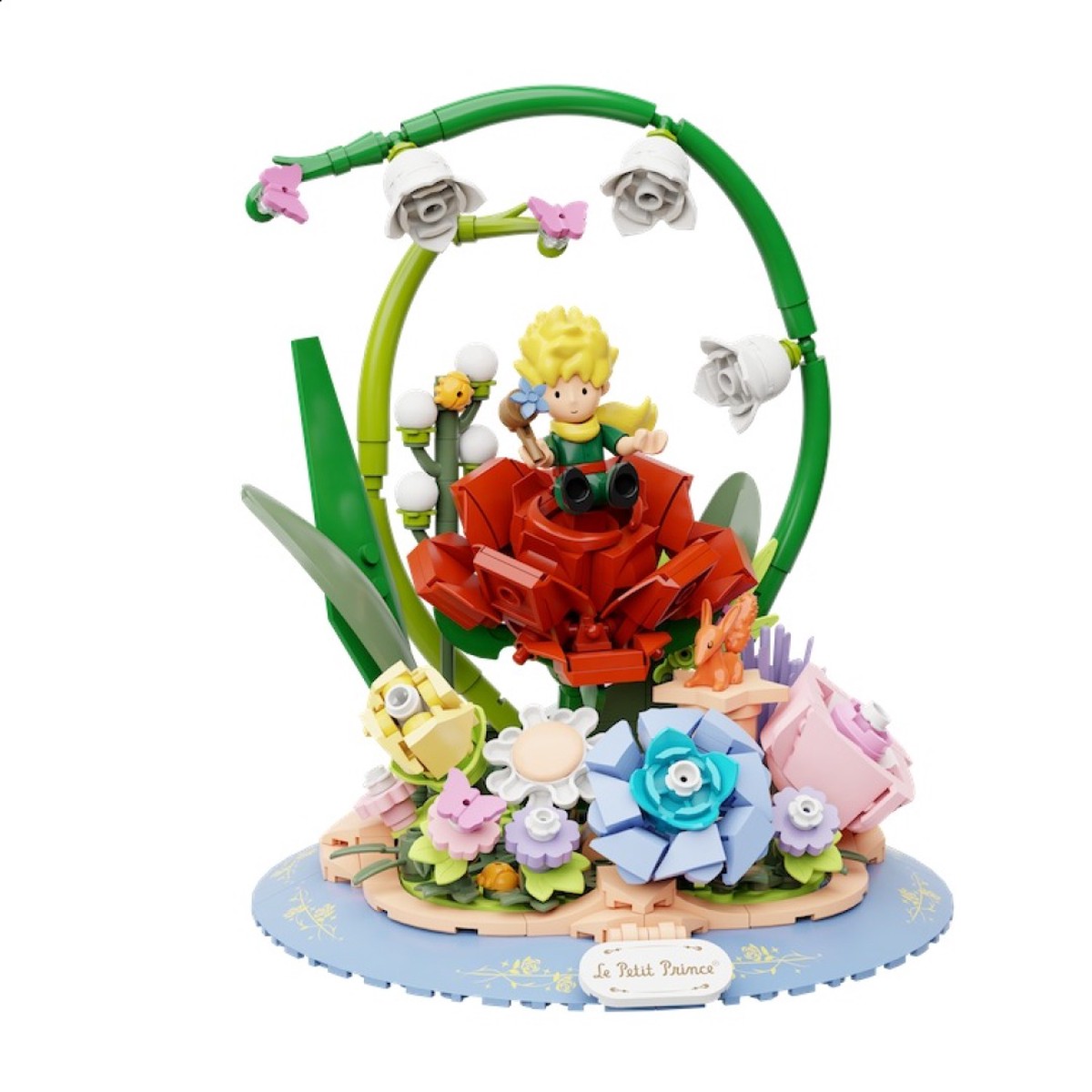 Pantasy The Little Prince Rose Tale Building Block