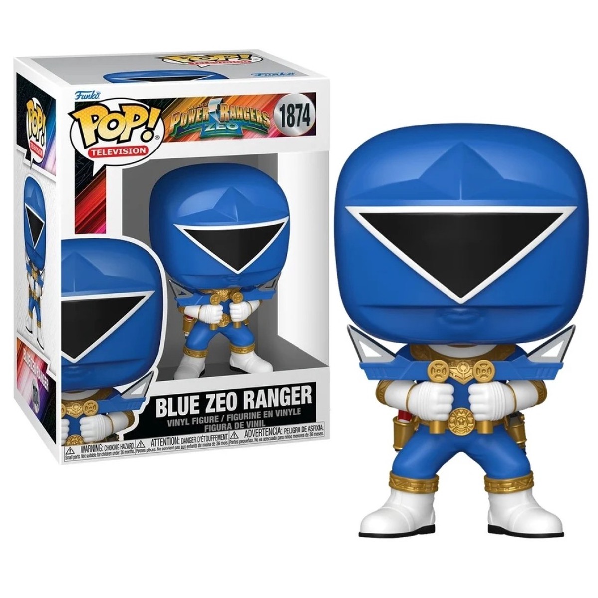 Funko POP! Power Rangers Zeo N 1874  Blue Zeo Ranger
