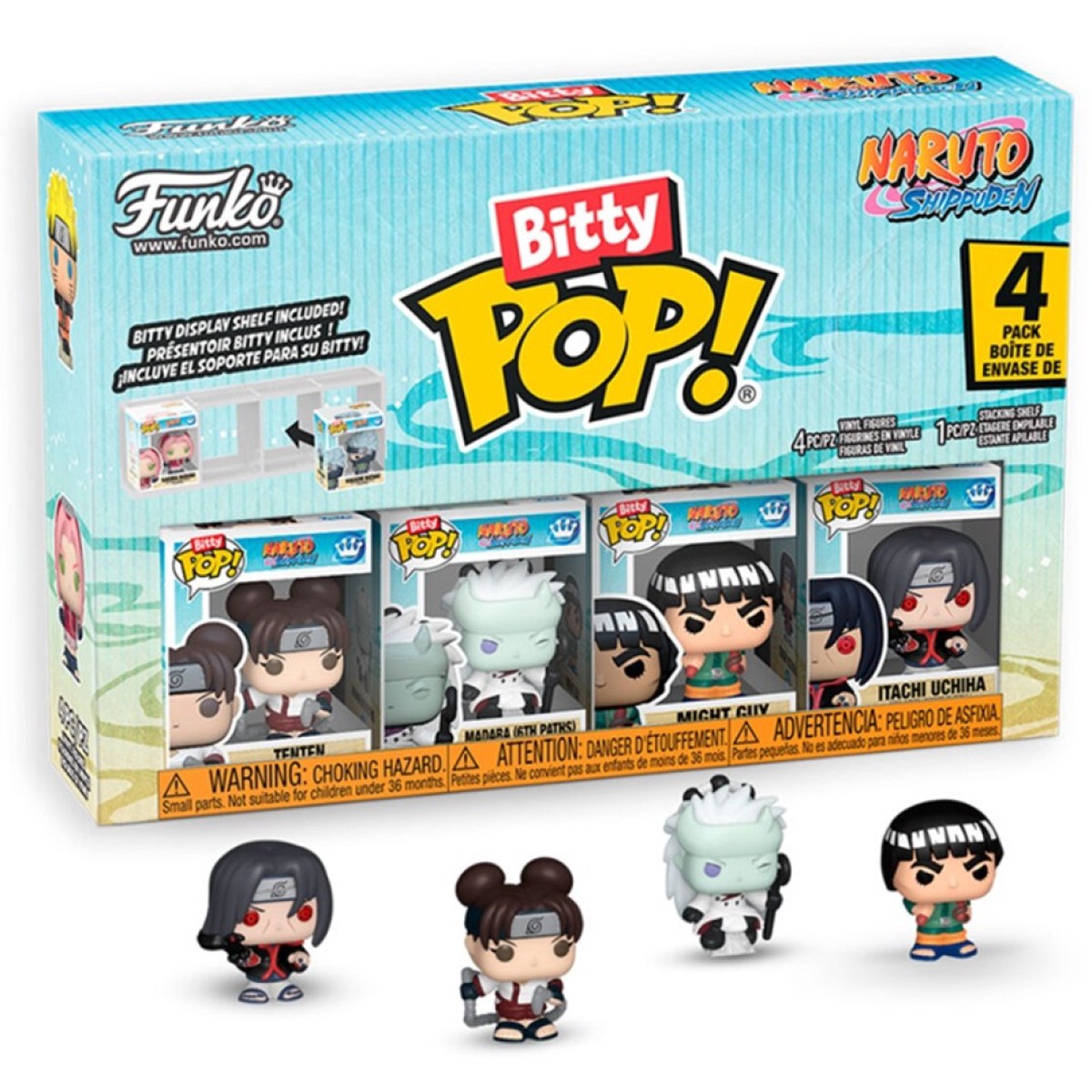 Funko Bitty POP! Naruto Shippuden Tenten 4 Pack
