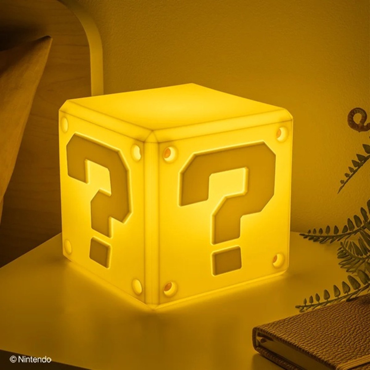 Super Mario Question SquishyGlo Decorative Light