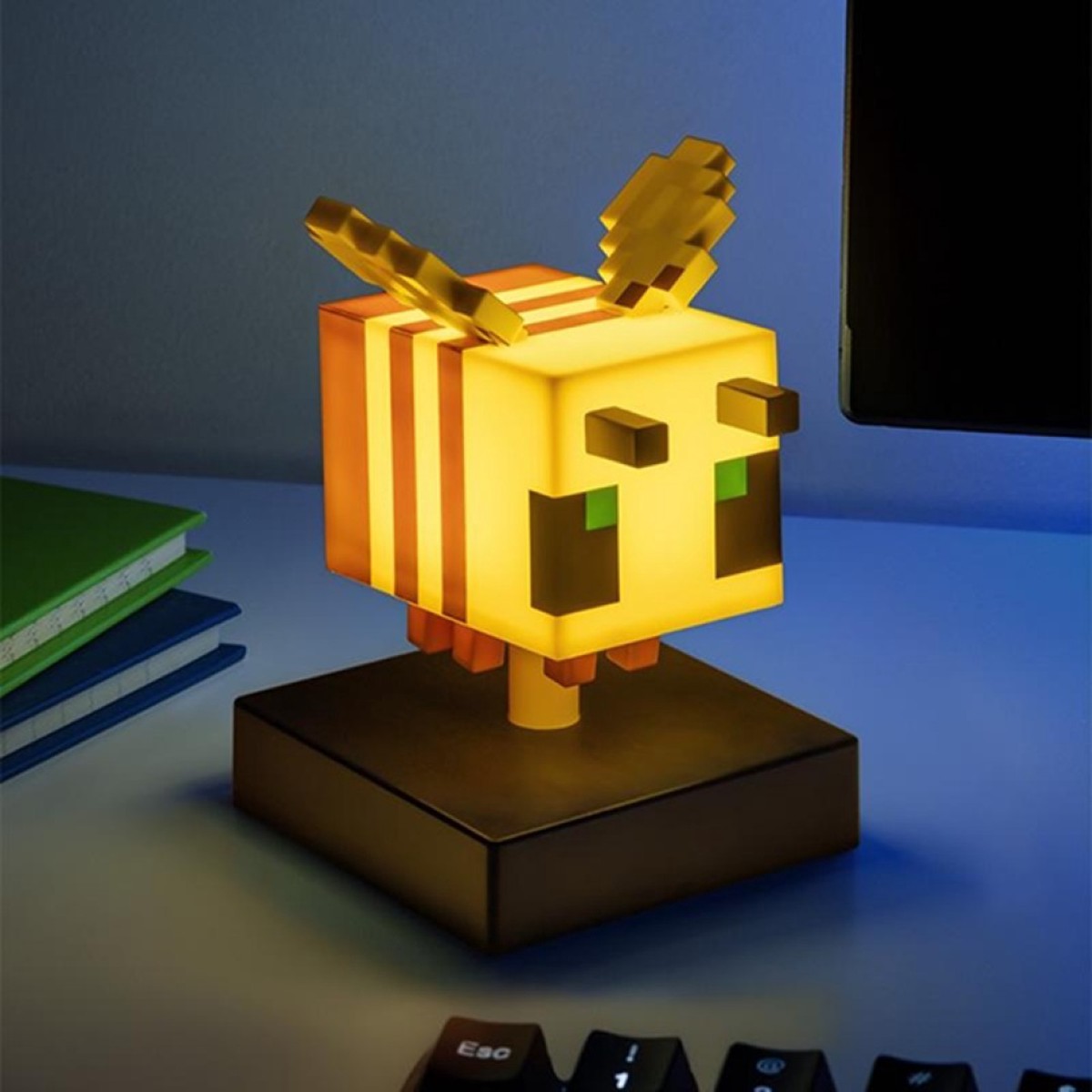 Minecraft Bee Icon Lamp