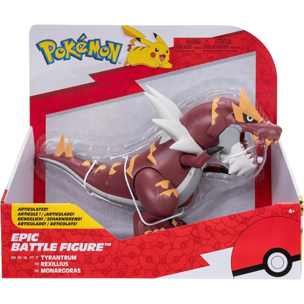 Pokemon Tyrantrum Epic Battle Figure