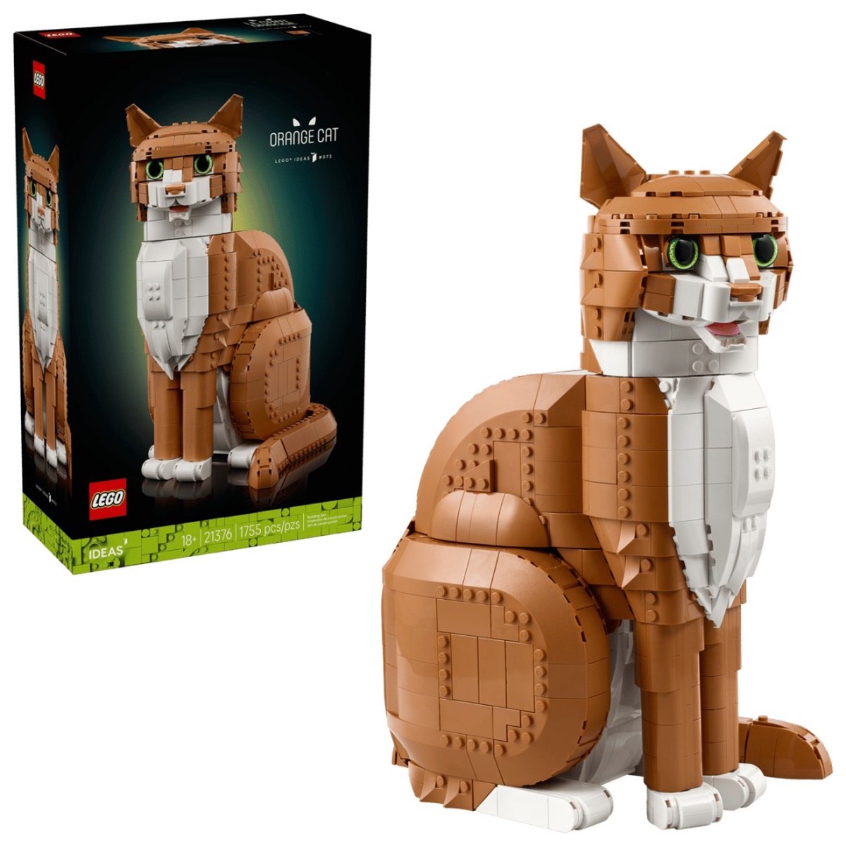 Ideas 21376 Orange Cat