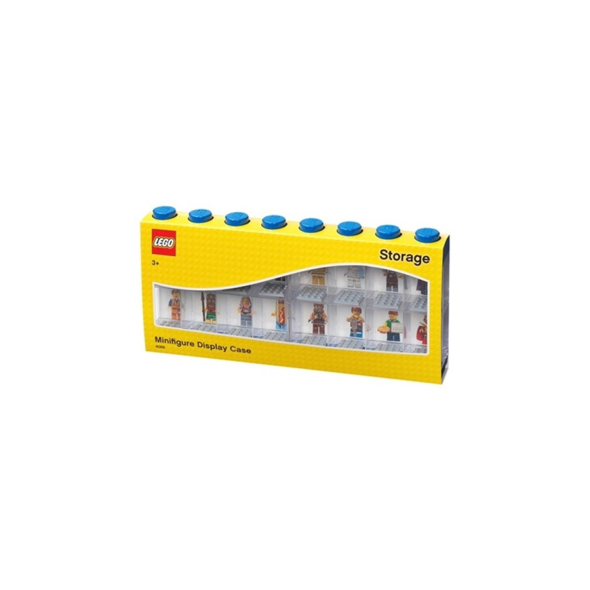 Minifigure Display Case 16 Blue