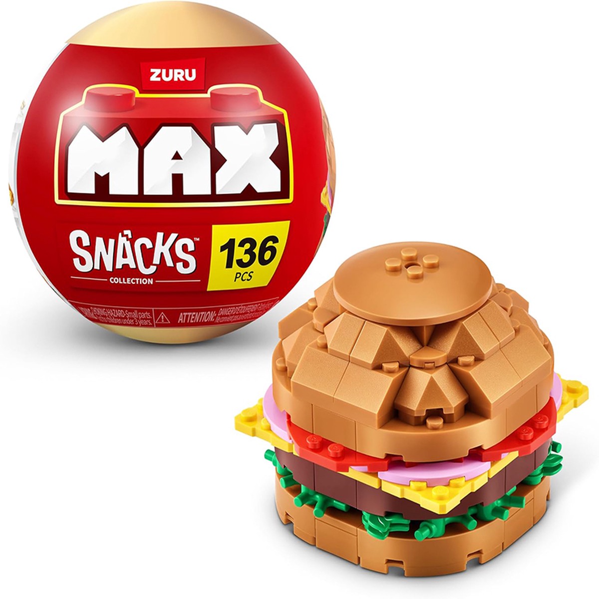 ZURU MAX  SNACK, SERIES 1 GRAVITY PDQ
