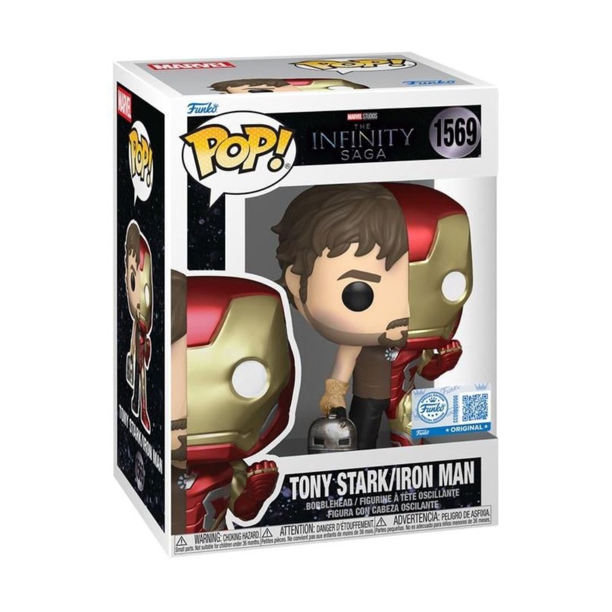 Funko Pop Avengers Split Iron Man