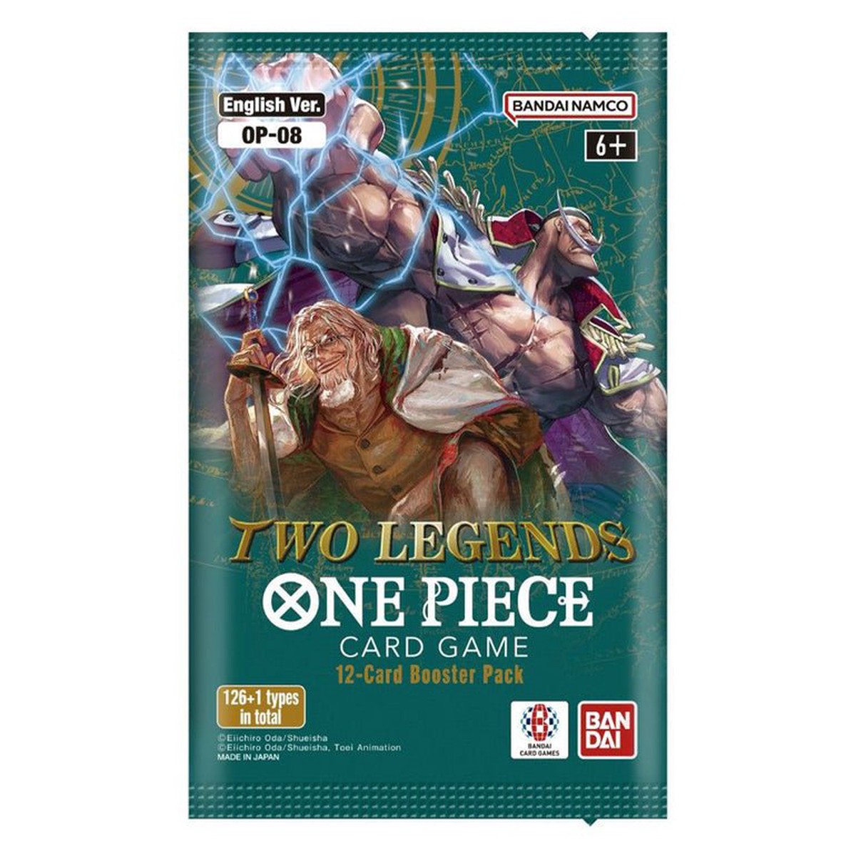“One Piece Card Game” Two Legends – Booster Pack (OP-08)