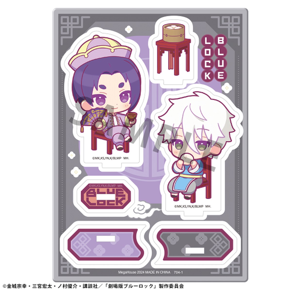 [Backorder] Acrylic Stands Buddycolle  The Movie BLUE LOCK – Episode Nagi- ASeishiro NagiReo Mikage Yumcha ver. (1pc)