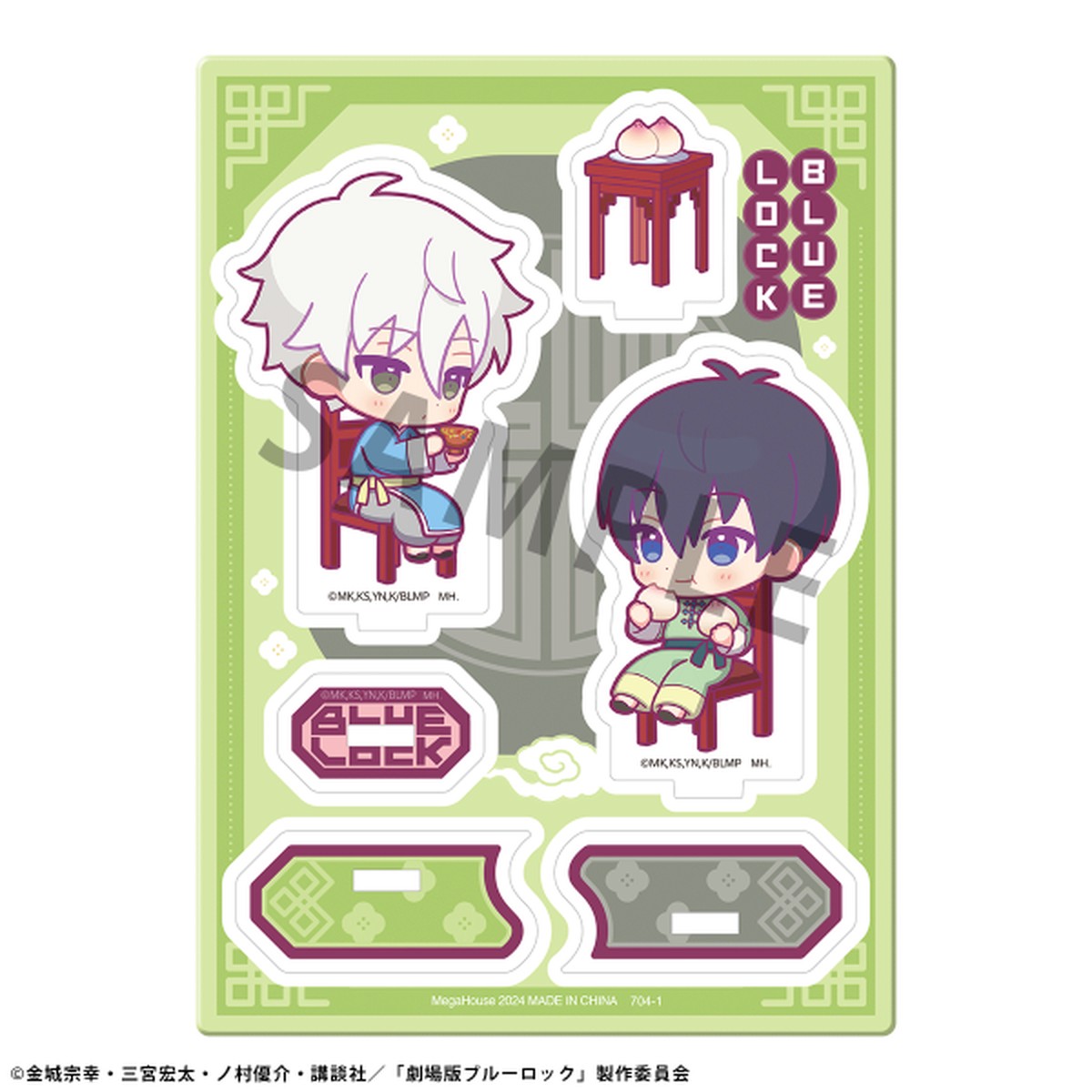 [Backorder] Acrylic Stands Buddycolle  The Movie BLUE LOCK – Episode Nagi- BYoichi IsagiSeishiro Nagi (1pc)